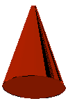 a solid cone